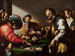 Bernardo Strozzi - Calling of St Matthew