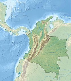 Nevado del Tolima is located in Colombia