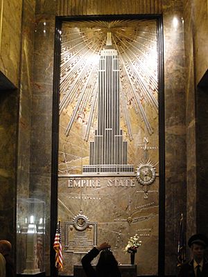Empire State Building Lobby Mural