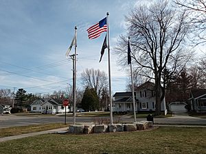Flagpoles at Coopersville City Hall.jpg