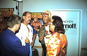 Günther Wagner trifft Hulk Hogan