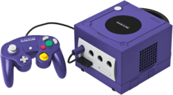 The GameCube console