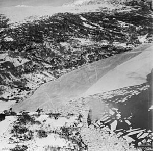 German destroyer Z33 in Forde Fjord 9 Feb 1945 wide angle