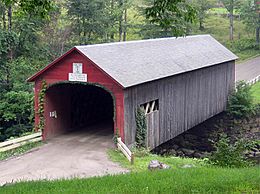 Guilford vermont covered bridge 20040820