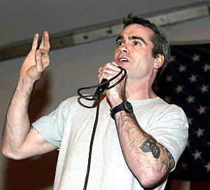 Henry rollins microphone