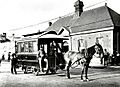 Horsedrawn tram which ran between Newtown Station and St Peters
