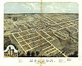 Hudson, Lenawee Co., Michigan 1868. LOC 73693430