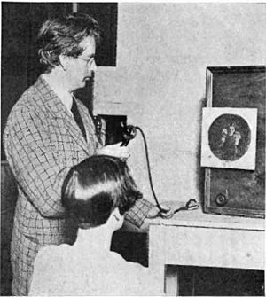 John Logie Baird and television receiver