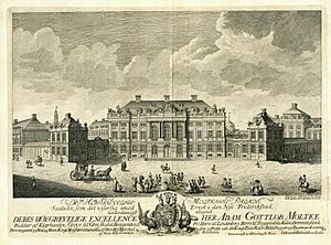 Moltkes Palais 1756 by de Lode