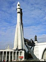Russia-Moscow-VDNH-Rocket R-7-1