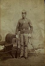 Sergeant John Harris, 10th United States Cavalry Regiment (cropped)