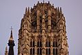 Sommet de la tour de Beurre de la cathédrale de Rouen