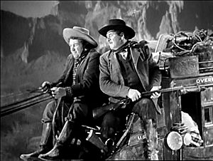 Stagecoach-02 - Andy Devine et George Bancroft
