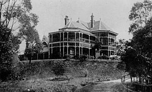 StateLibQld 2 54340 Kirkston, an imposing residence at Windsor, 1931