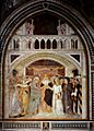 Vanni Lippo. Betrothal of The Virgin.1360 Fresco