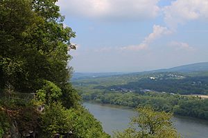 View from the Shikellamy State Park overlook (July 2015)