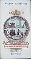 Wills's Cigarettes - Borough of Smethwick - 1906