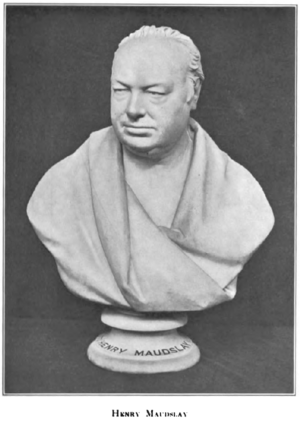Henry Maudslay bust from Roe 1916