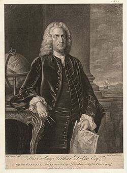 His excellency Arthur Dobbs esq., captain general, governour in chief and vice admiral of the Provence of North Carolina in America (NYPL NYPG94-F42-419798)