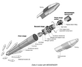 MESSENGER - exploded launch vehicle diagram