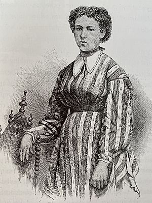 Miss Julie Hayden Harper's Weekly October 3 1874, 813