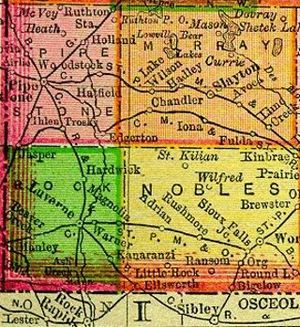 Nobles county 1895
