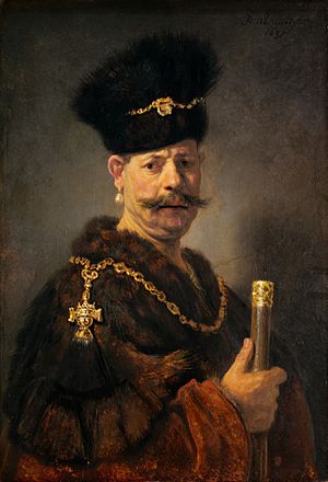 Rembrandt van Rijn - A Polish nobleman