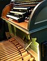 Salemer Münster Orgel Spieltisch und Pedal