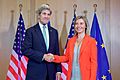 Secretary Kerry Attends Breakfast Meeting with E.U. High Representative for Foreign Affairs (27767940744)
