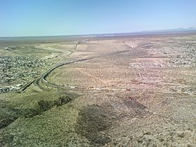 USA Mexico border New Mexico
