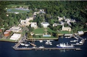 US Merchant Marine Academy aerial