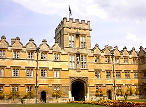 Quad, University College, Oxford University
