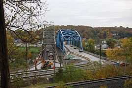 Albert Gallatin Memorial Bridge (1930 and 2009) - West End