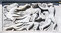 Antoine Bourdelle, 1910-12, Apollon et sa méditation entourée des neuf muses, bas-relief, Théâtre des Champs-Élysées, Paris DSC09314