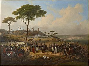 Attaque et prise des retranchements devant La Corogne par la division Bourke, 15 juillet 1823.jpg