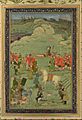 Bhavanidas. The Emperor Aurangzeb Carried on a Palanquin ca. 1705–20 Metripolitan Museum of Art.