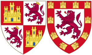 Coat of Arms of Mary of Molina as Queen of Castile