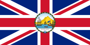 Flag of the Governor of Trinidad and Tobago (1889–1958)