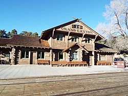 Grand Canyon Village-Grand Canyon Railroad Station-1901-2