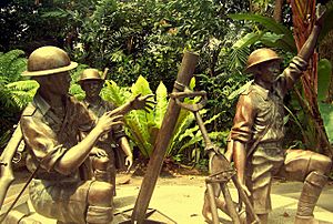 In Memory of the Malay regiment at Bukit Chandu