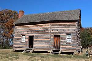 James K. Polk Childhood Log Cabin (Reconstruction)