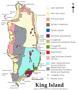 King Island geology