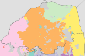 Limpopo dominant language map