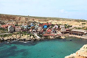 Malta - Mellieha - Triq tal-Prajjet - Anchor Bay+Popeye Village 01 ies