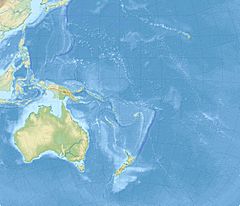 Auckland is located in Oceania