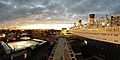 Queen Mary Panoramic Sunset