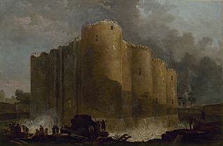 The Bastille in the first days of its demolition, by Hubert Robert (cropped)
