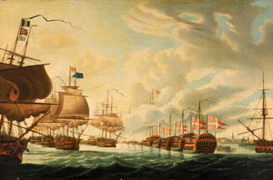 The Battle of Copenhagen, 2 April 1801 RMG BHC0526f