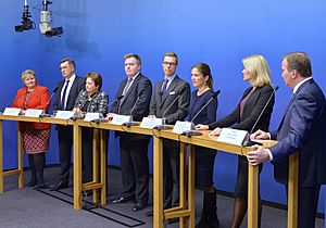 The Prime Ministers of the Nordic Council in October 2014 - 09