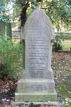 The grave of George and Anne Jane Cupples, Dalry Cemetery, Edinburgh